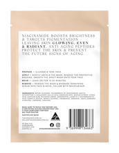 Load image into Gallery viewer, Brightening & Anti-Ageing Sheet Mask