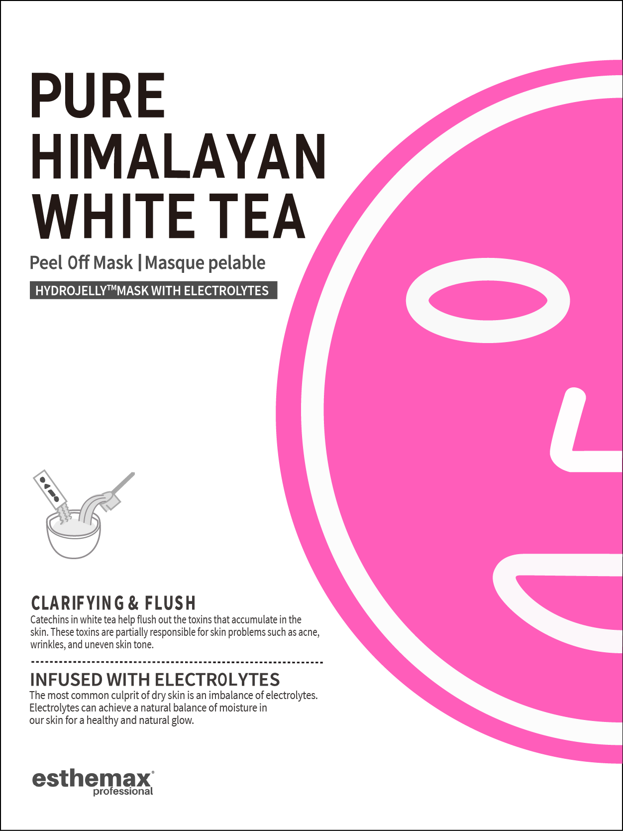 Pure Himalayan White Tea Hydrojelly Mask Bespoke Beauty Bar