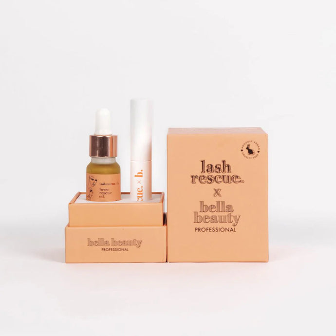 Bella x Lash Rescue - Ultimate Aftercare Duo (Lash Serum + Brow Rescue Oil)