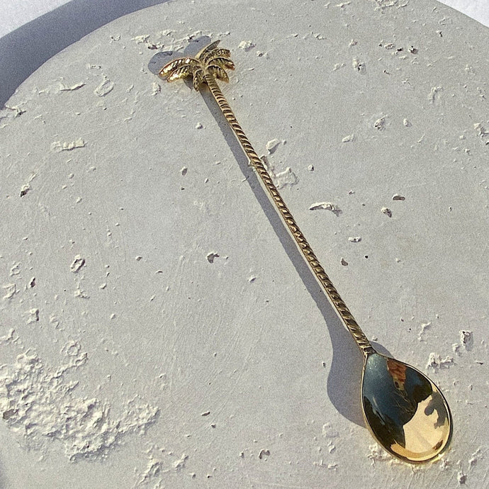 Palm Cocktail Spoon